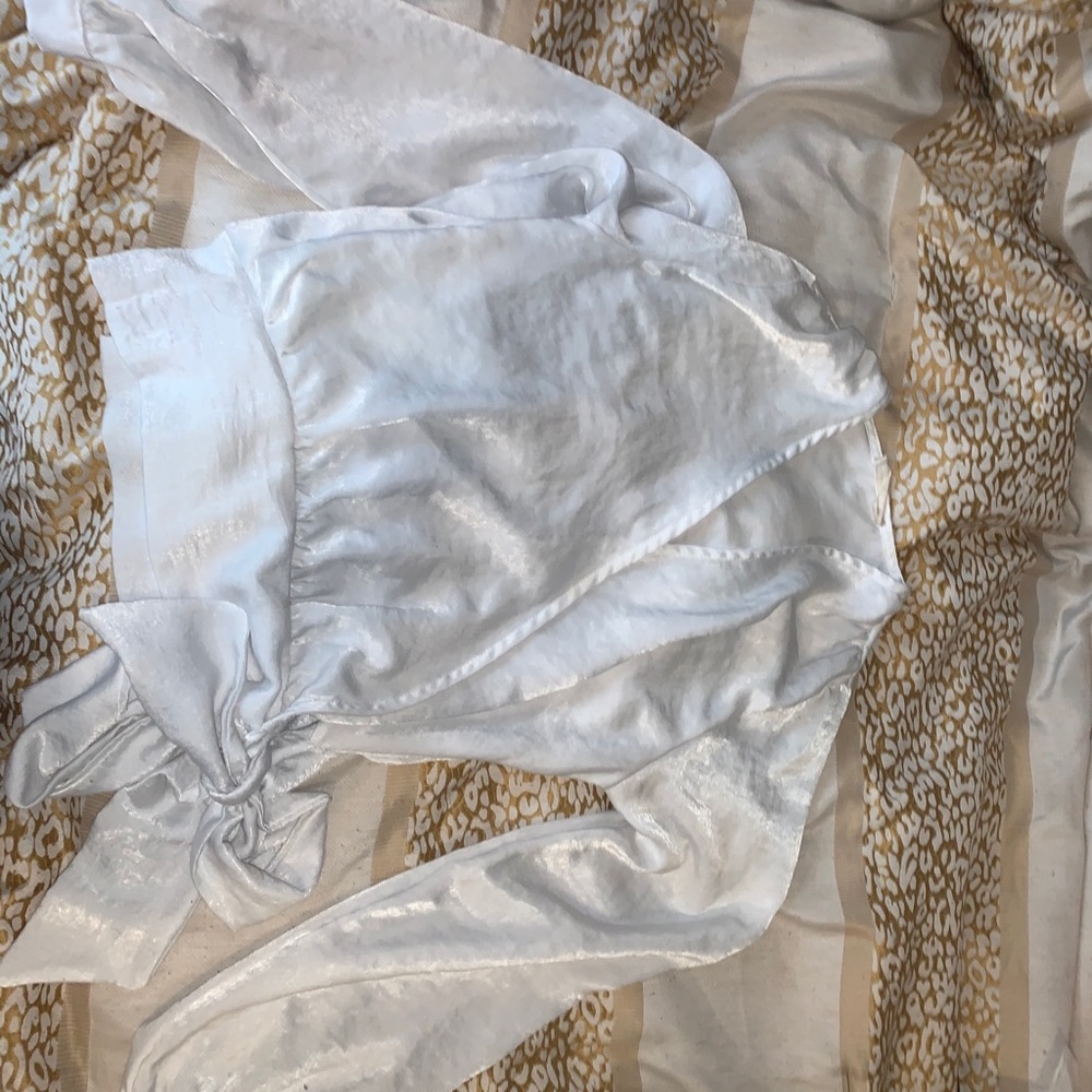 women’s silk tie shirt